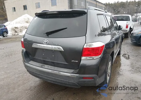 2012 Toyota Highlander Limited V6 z USA, uszkodzony, nr VIN 5TDDK3EH4CS152778